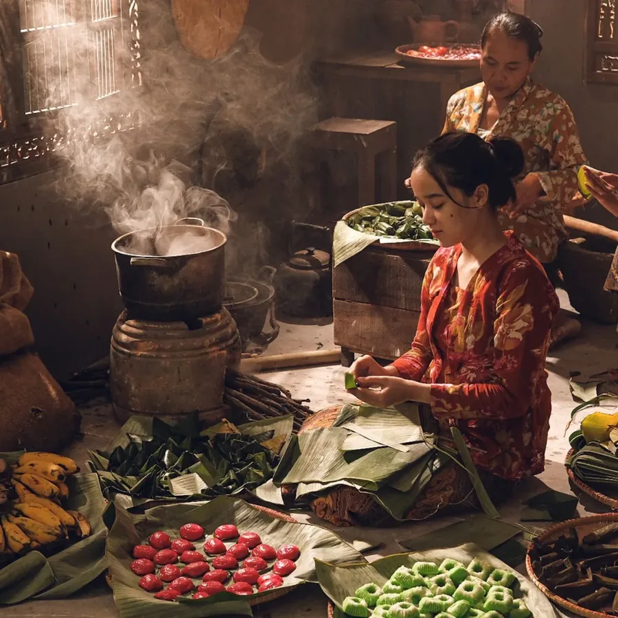 Sân ngoài trời buổi tối
